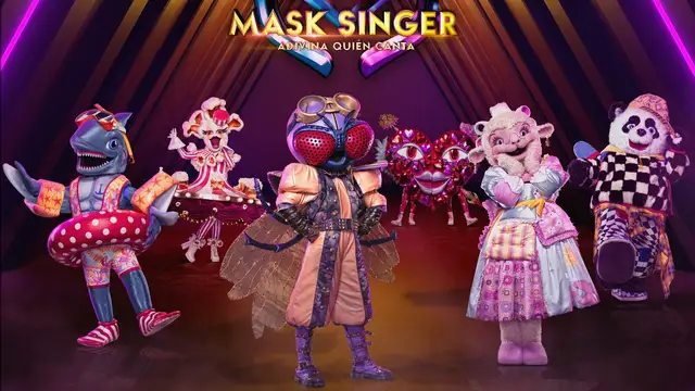 Tiburón, Corazón, Panda, Oveja, Mosca y Palomitas, primeras máscaras de 'Mask singer 4'