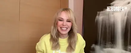 Kylie Minogue en su entrevista con Europa Fm Kylie Minogue en su entrevista con Europa Fm