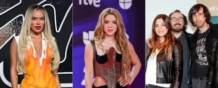 Karol G, Shakira y La Oreja de Van Gogh Karol G, Shakira y La Oreja de Van Gogh