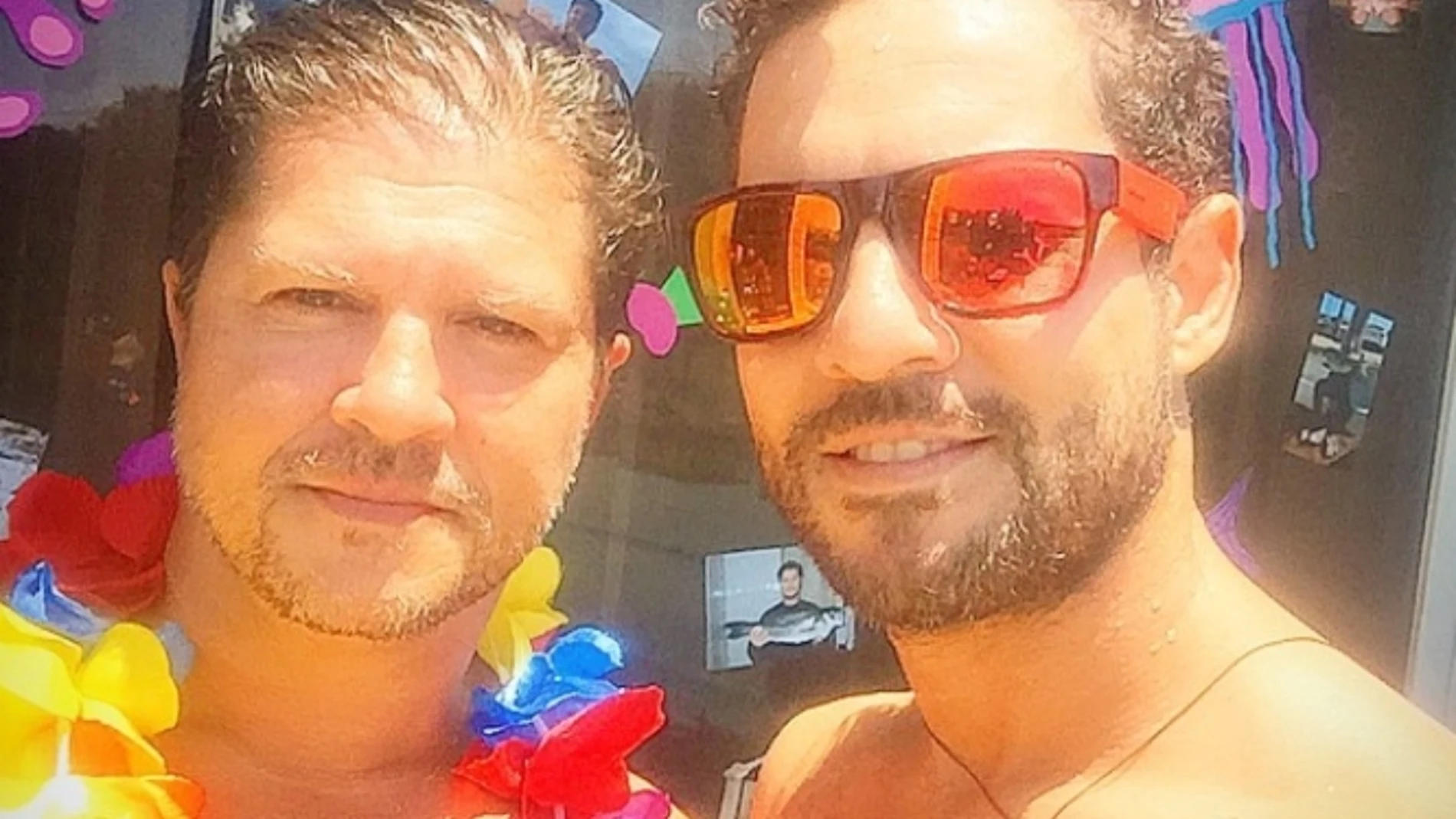 David Bisbal con su hermano José María Bisbal David Bisbal con su hermano José María Bisbal