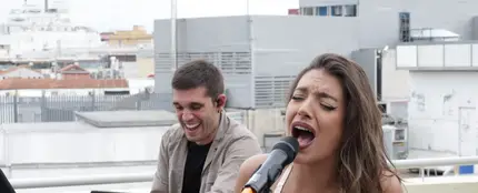 Ana Guerra y Víctor Elías en la presentación del álbum 'Érase una vez' Ana Guerra y Víctor Elías en la presentación del álbum 'Érase una vez'