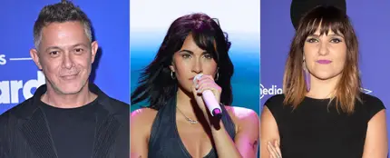 Alejandro Sanz, Aitana y Rozalén Alejandro Sanz, Aitana y Rozalén