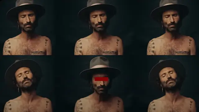 Fotograma del videoclip de 'Como si fueras a morir mañana' de Leiva (2019)