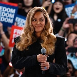 Beyonc&eacute; se une a un acto de Kamala Harris en Texas