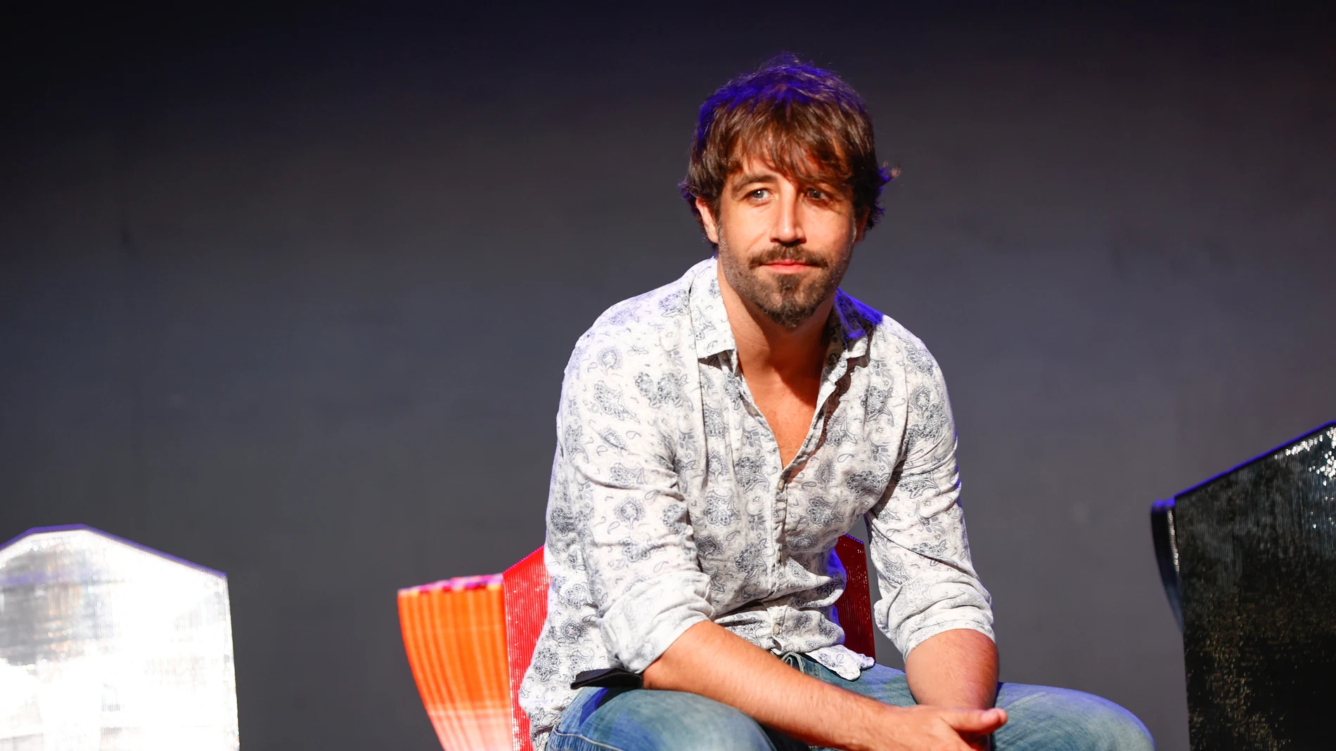 El actor Leandro Rivera en la presentación de 'Jamming' El actor Leandro Rivera en la presentación de 'Jamming'