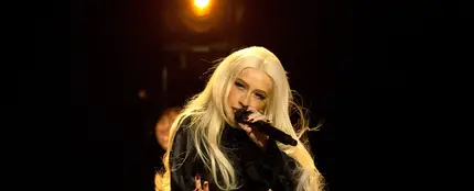 Christina Aguilera actuando en Las Vegas Christina Aguilera actuando en Las Vegas