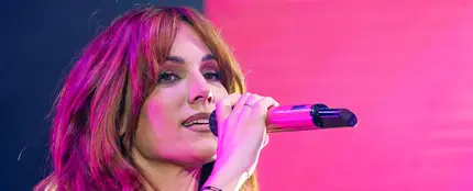 Edurne en el concierto de las Fiestas del Pilar de Zaragoza Edurne en el concierto de las Fiestas del Pilar de Zaragoza