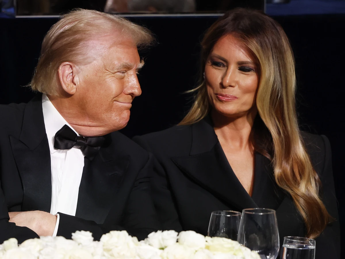 Melania Trump en una aparición pública