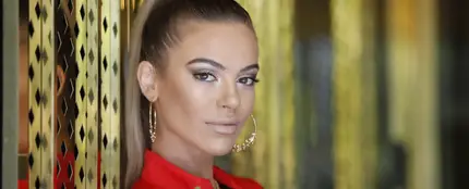 La cantante María Isabel López en 2019 La cantante María Isabel López en 2019