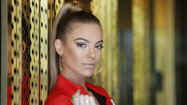 La cantante María Isabel López en 2019