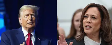 Donald Trump y Kamala Harris Donald Trump y Kamala Harris