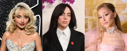 Sabrina Carpenter, Billie Eilish y Ariana Grande Sabrina Carpenter, Billie Eilish y Ariana Grande