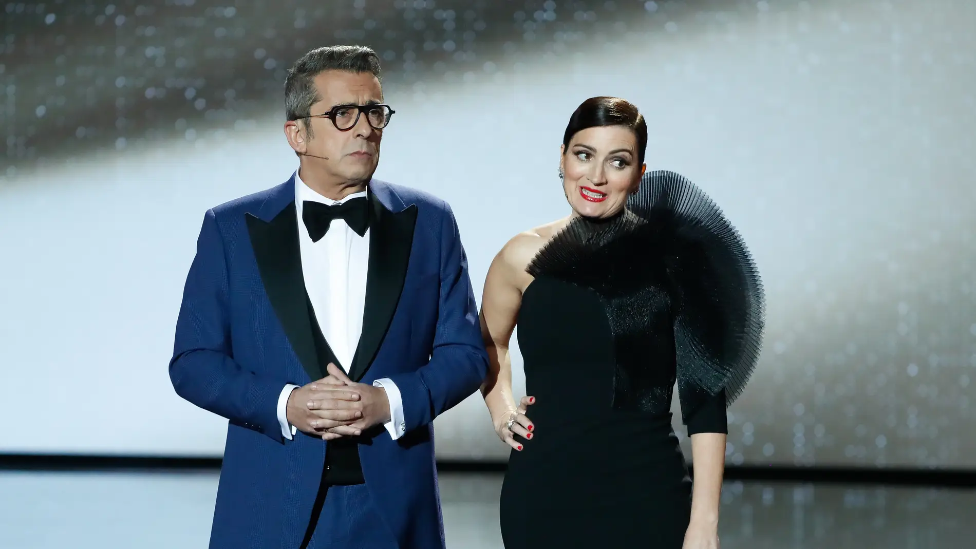 Andreu Buenafuente y Silvia Abril presentando la gala de los Premios Goya 2020 Andreu Buenafuente y Silvia Abril presentando la gala de los Premios Goya 2020