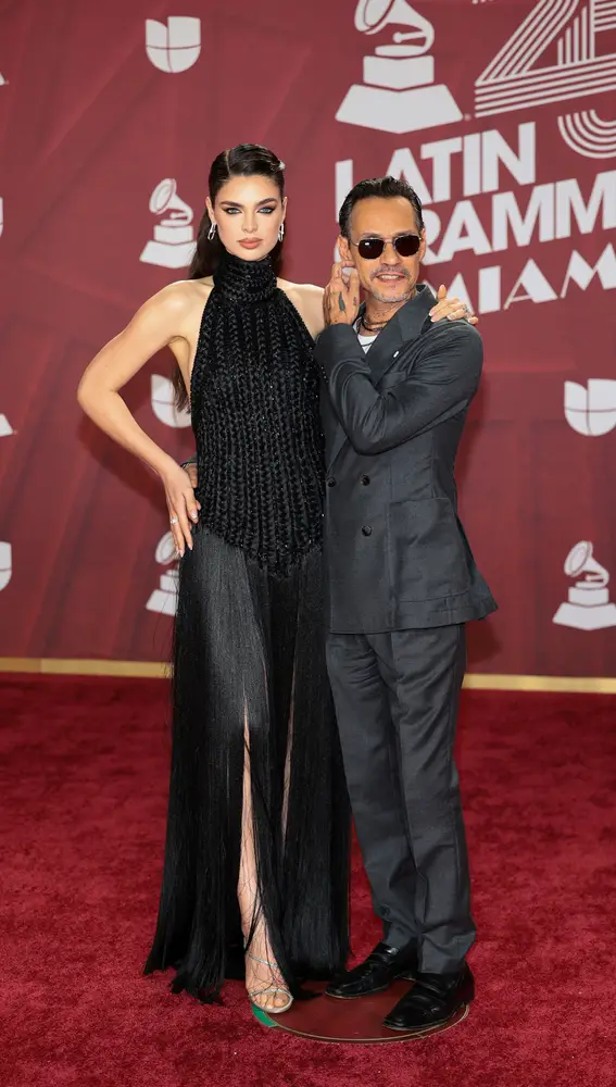 Marc Anthony y Nadia Ferreira en los Latin Grammy Marc Anthony y Nadia Ferreira en los Latin Grammy