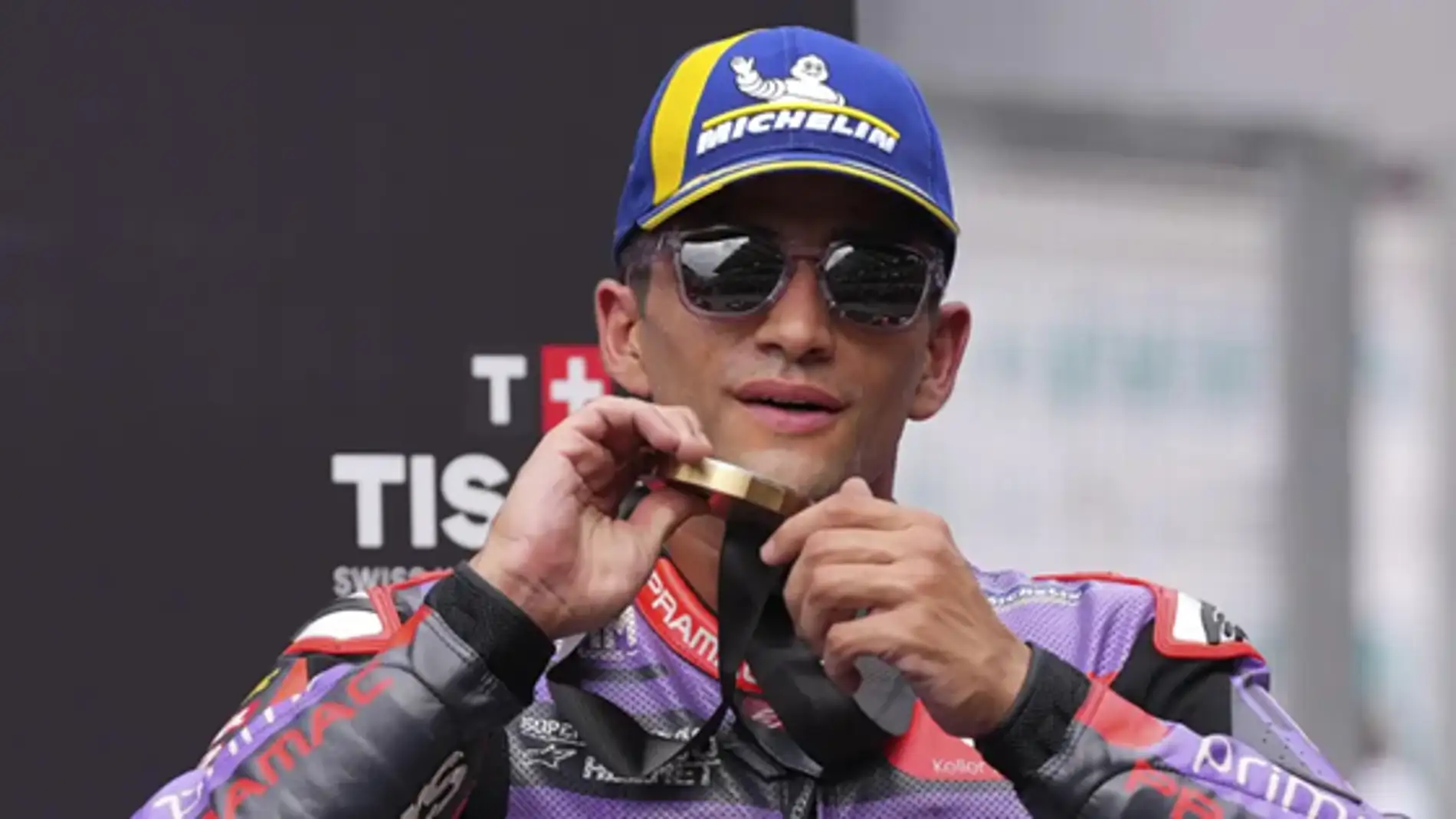 El piloto español de Moto GP, Jorge Martín El piloto español de Moto GP, Jorge Martín