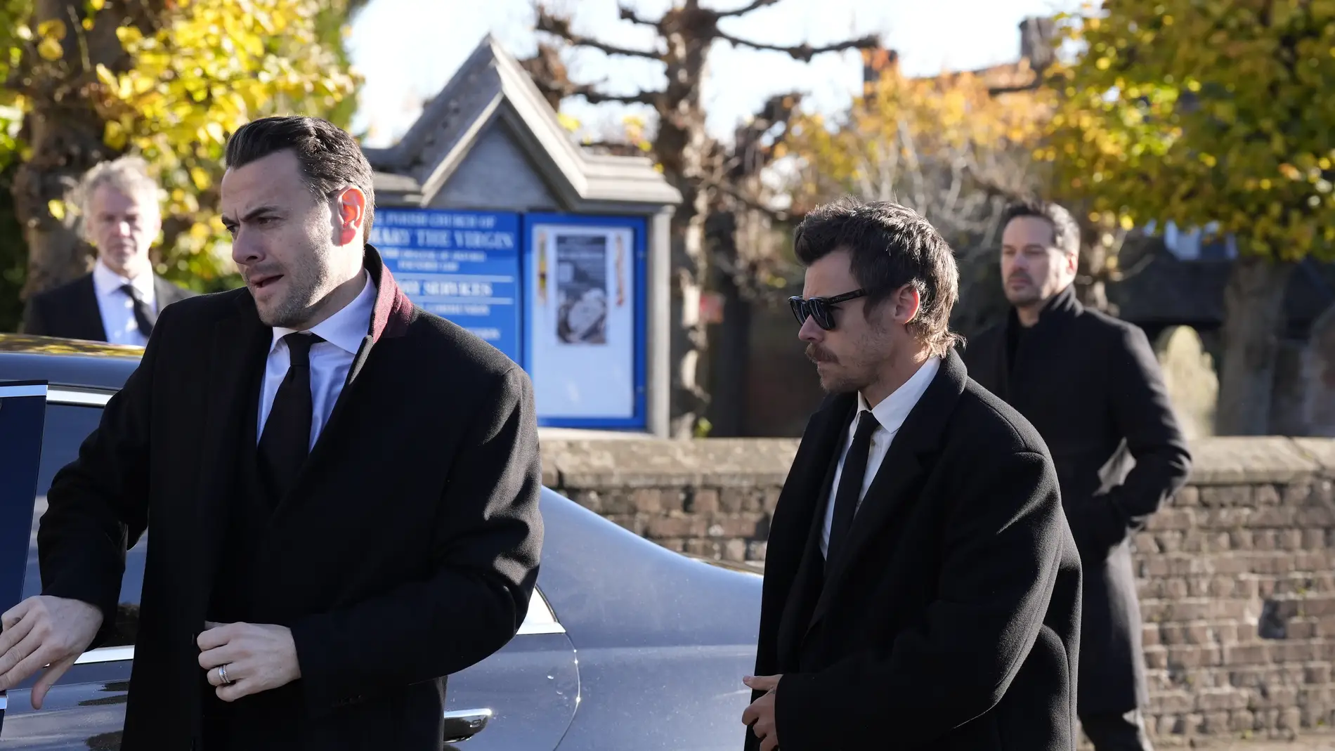 Harry Styles en el funeral de Liam Payne Harry Styles en el funeral de Liam Payne