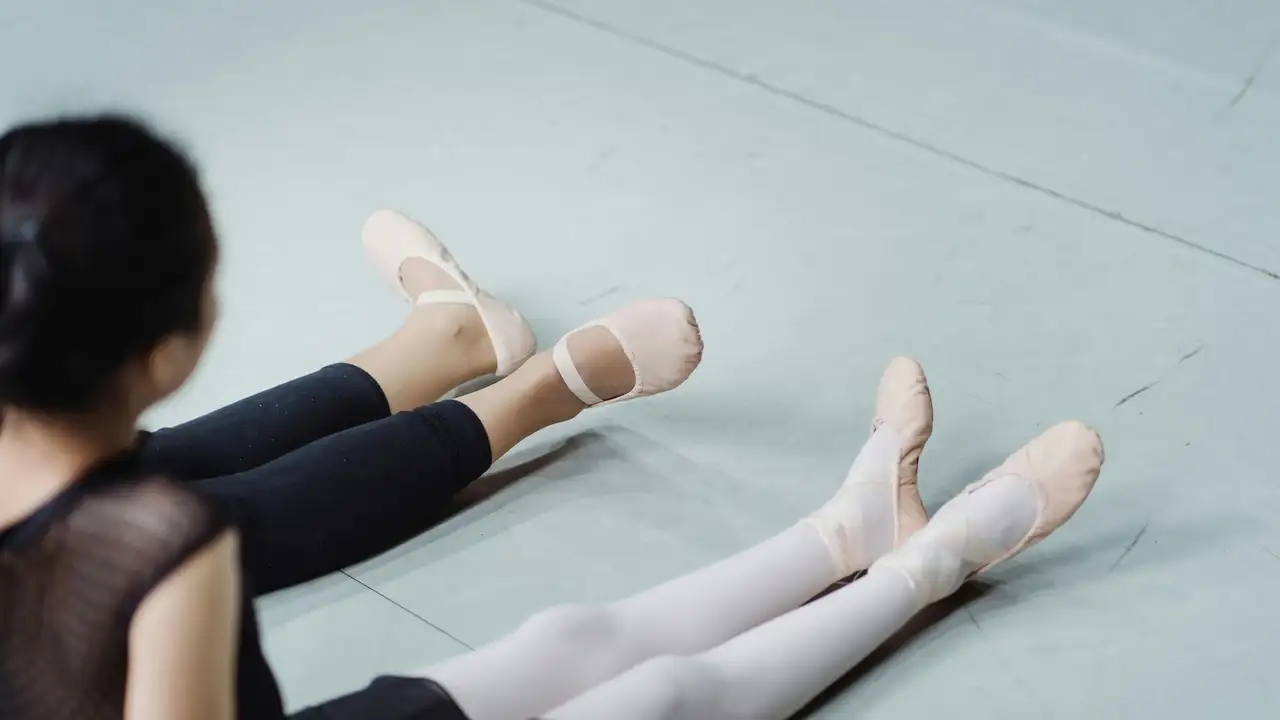 Imagen de archivo de una academia de ballet Imagen de archivo de una academia de ballet