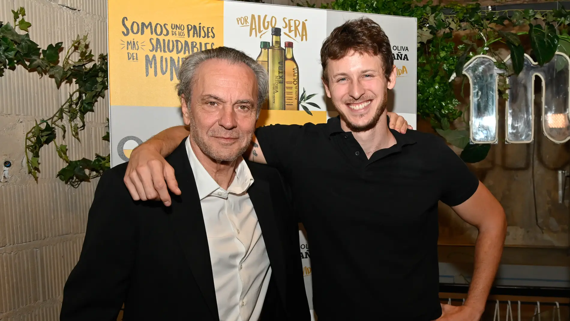 José Coronado y su hijo Nicolás Coronado José Coronado y su hijo Nicolás Coronado