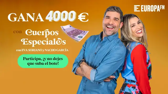 ¡Participa y no dejes que suba el bote! Gana 4.000 euros en 'Cuerpos especiales'