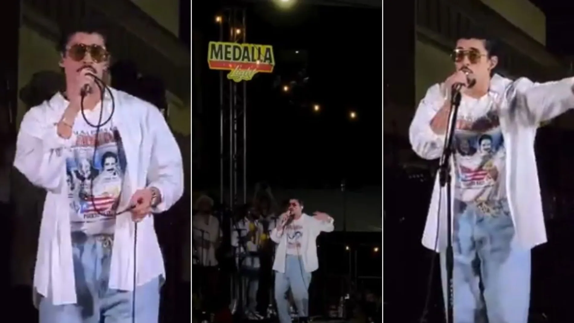 El Bad Bunny más salsero da un concierto gratis en Puerto Rico El Bad Bunny más salsero da un concierto gratis en Puerto Rico