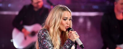 La cantante country Carrie Underwood, en un evento el 31 de diciembre de 2024.