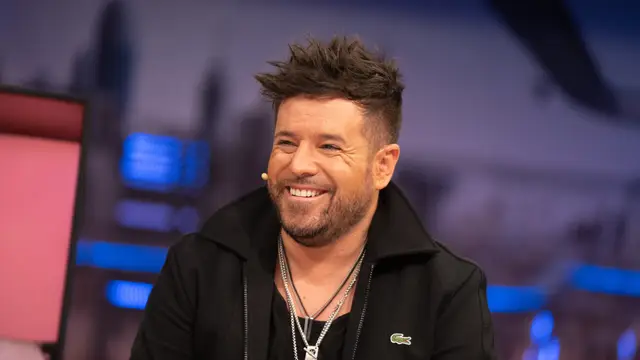 El cantante Pablo López en 'El Hormiguero' en 2024