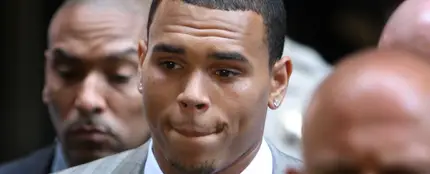 Chris Brown en el juicio por agresión a Rihanna Chris Brown en el juicio por agresión a Rihanna