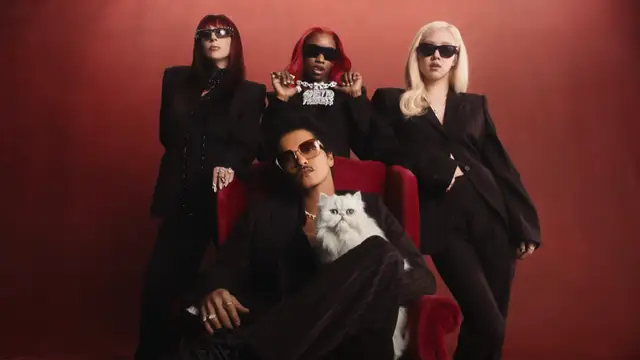 Así suena 'Fat Juicy & Wet', el himno de strip club de Bruno Mars y Sexyy Redd junto a Lady Gaga y Rosé