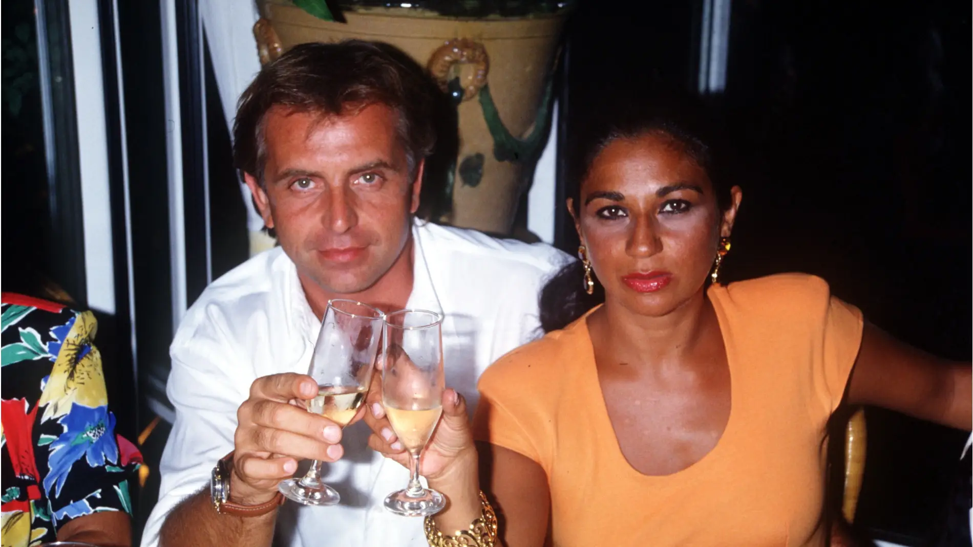 Lolita Flores y Guillermo Furiase en 1990 Lolita Flores y Guillermo Furiase en 1990