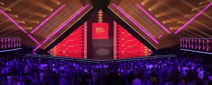 El escenario del Benidorm Fest 2025. El escenario del Benidorm Fest 2025.