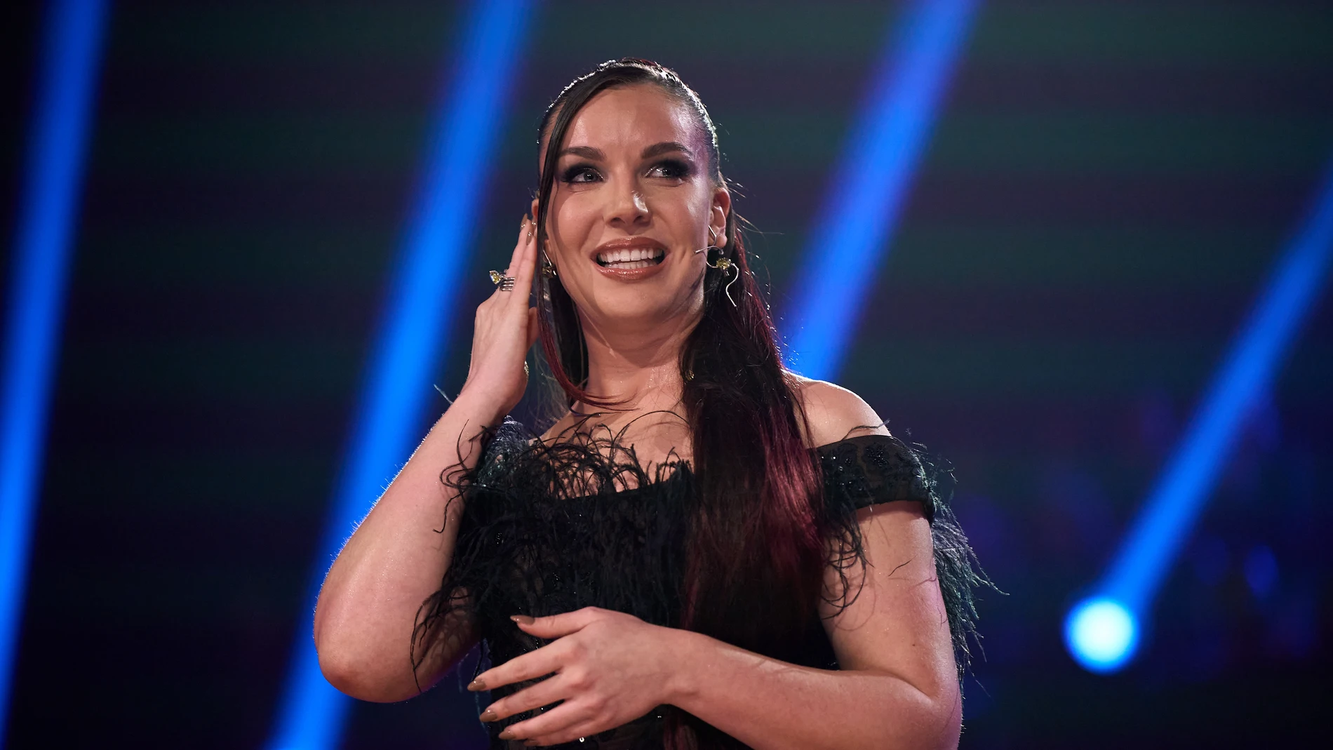 Inés Hernand, en la primera semifinal del Benidorm Fest 2025. Inés Hernand, en la primera semifinal del Benidorm Fest 2025.