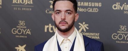 C. Tangana en la alfombra roja de los Premios Goya 2022