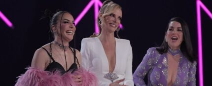 Inés Hernand, Paula Vázquez y Ruth Lorenzo, las presentadoras del Benidorm Fest 2025