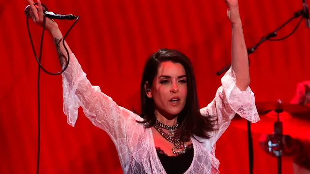 Ruth Lorenzo, en la segunda semifinal del Benidorm Fest 2025.