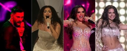 J Kbello, Lachispa, Melody y Daniela Blasco en el Benidorm Fest 2025