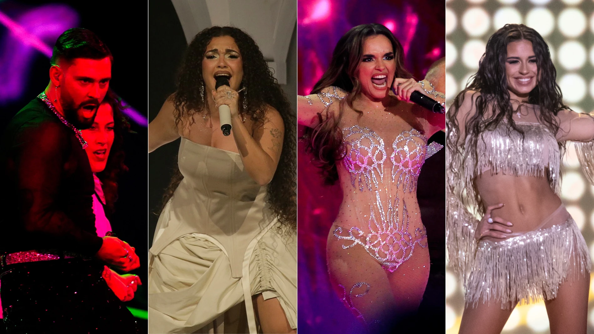 J Kbello, Lachispa, Melody y Daniela Blasco en el Benidorm Fest 2025 J Kbello, Lachispa, Melody y Daniela Blasco en el Benidorm Fest 2025