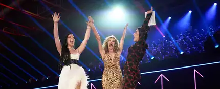 Inés Hernand, Paula Vázquez y Ruth Lorenzo, presentadoras del Benidorm Fest 2025 Inés Hernand, Paula Vázquez y Ruth Lorenzo, presentadoras del Benidorm Fest 2025