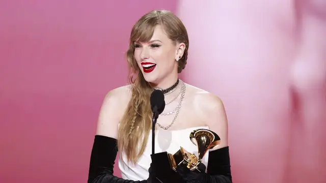Taylor Swift en los Premios Grammy 2024
