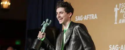 Timothée Chalamet en los SAG Awards Timothée Chalamet en los SAG Awards