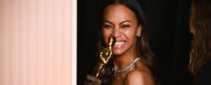 Zoe Saldaña, ganadora del Oscar 2025 a Mejor actriz de reparto por 'Emilia Pérez'