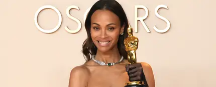 Zoe Saldaña, ganadora a la Mejor actriz de reparto por 'Emilia Pérez' en los Premios Oscar 2025 Zoe Saldaña, ganadora a la Mejor actriz de reparto por 'Emilia Pérez' en los Premios Oscar 2025