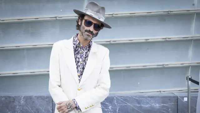 Leiva, en septiembre de 2022 en San Sebastián.