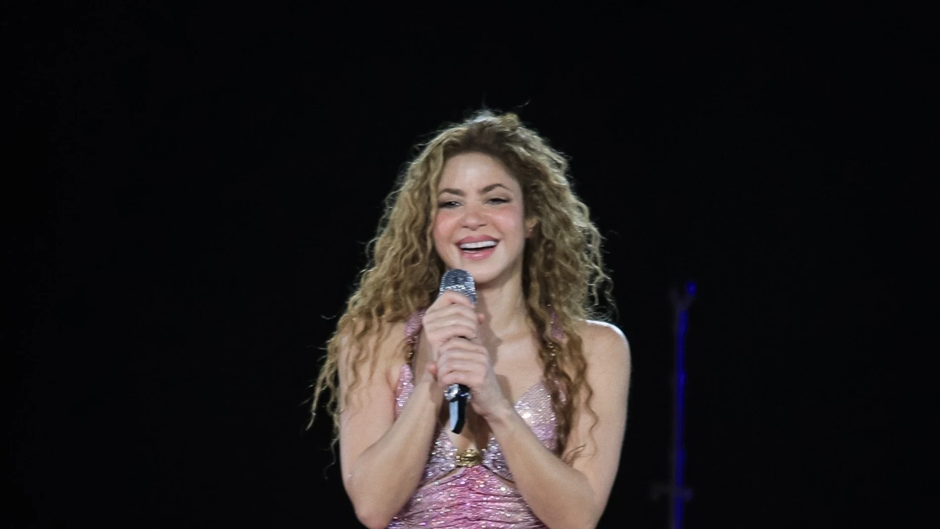 Shakira, durante la gira 'Las mujeres ya no lloran'. Shakira, durante la gira 'Las mujeres ya no lloran'.