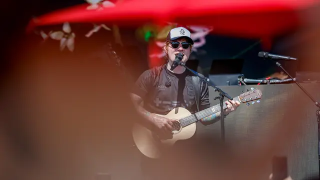 Ed Sheeran, en una actuación en mayo de 2024.