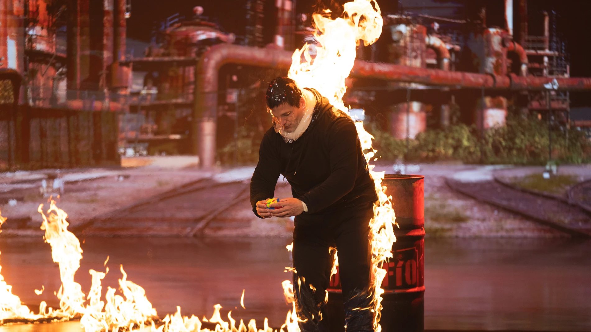 Gotzon Mantuliz en la segunda semifinal de 'El Desafío 5' Gotzon Mantuliz en la segunda semifinal de 'El Desafío 5'
