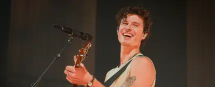Shawn Mendes, en un concierto en noviembre de 2024 Shawn Mendes, en un concierto en noviembre de 2024
