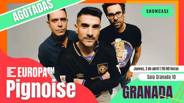 Agotadas las invitaciones para el showcase de Pignoise en Granada con Europa FM