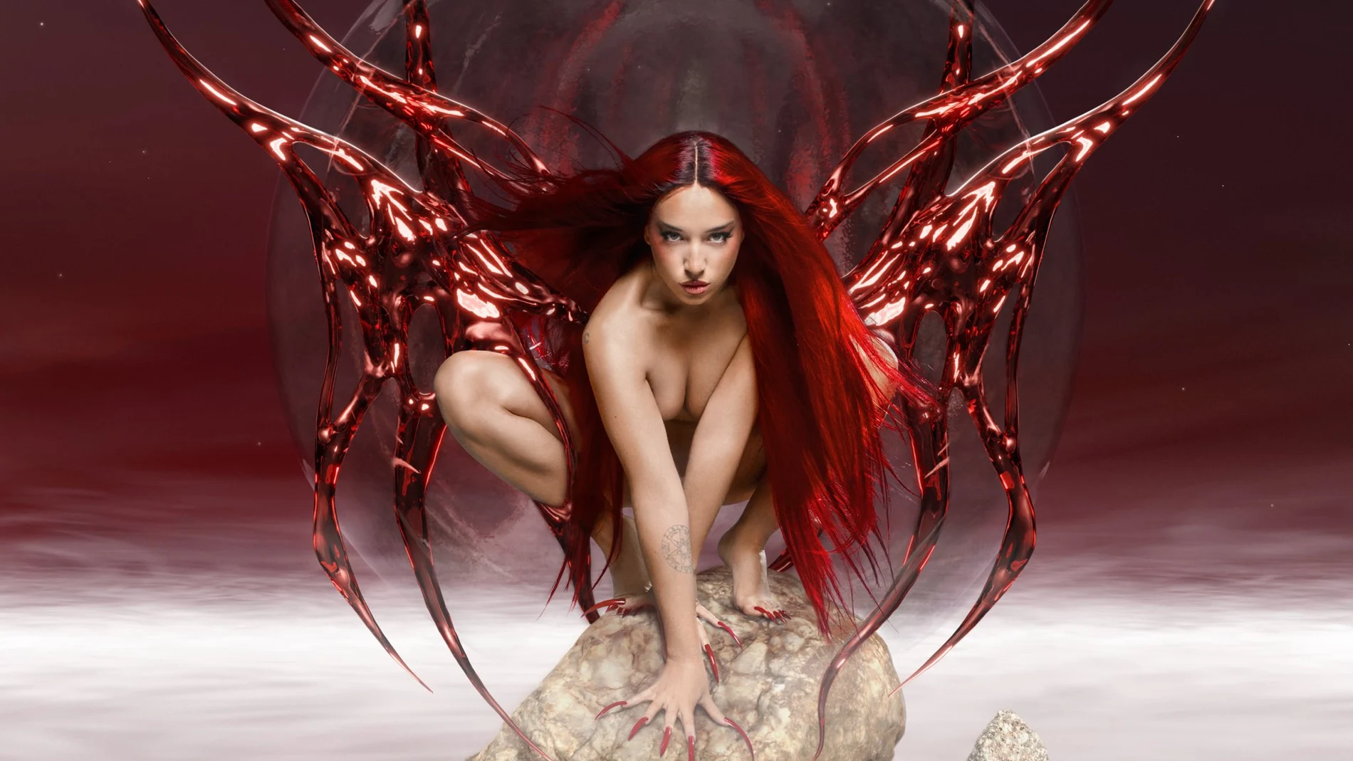 Lola Índigo en la portada de su nuevo álbum 'Nave dragón' Lola Índigo en la portada de su nuevo álbum 'Nave dragón'