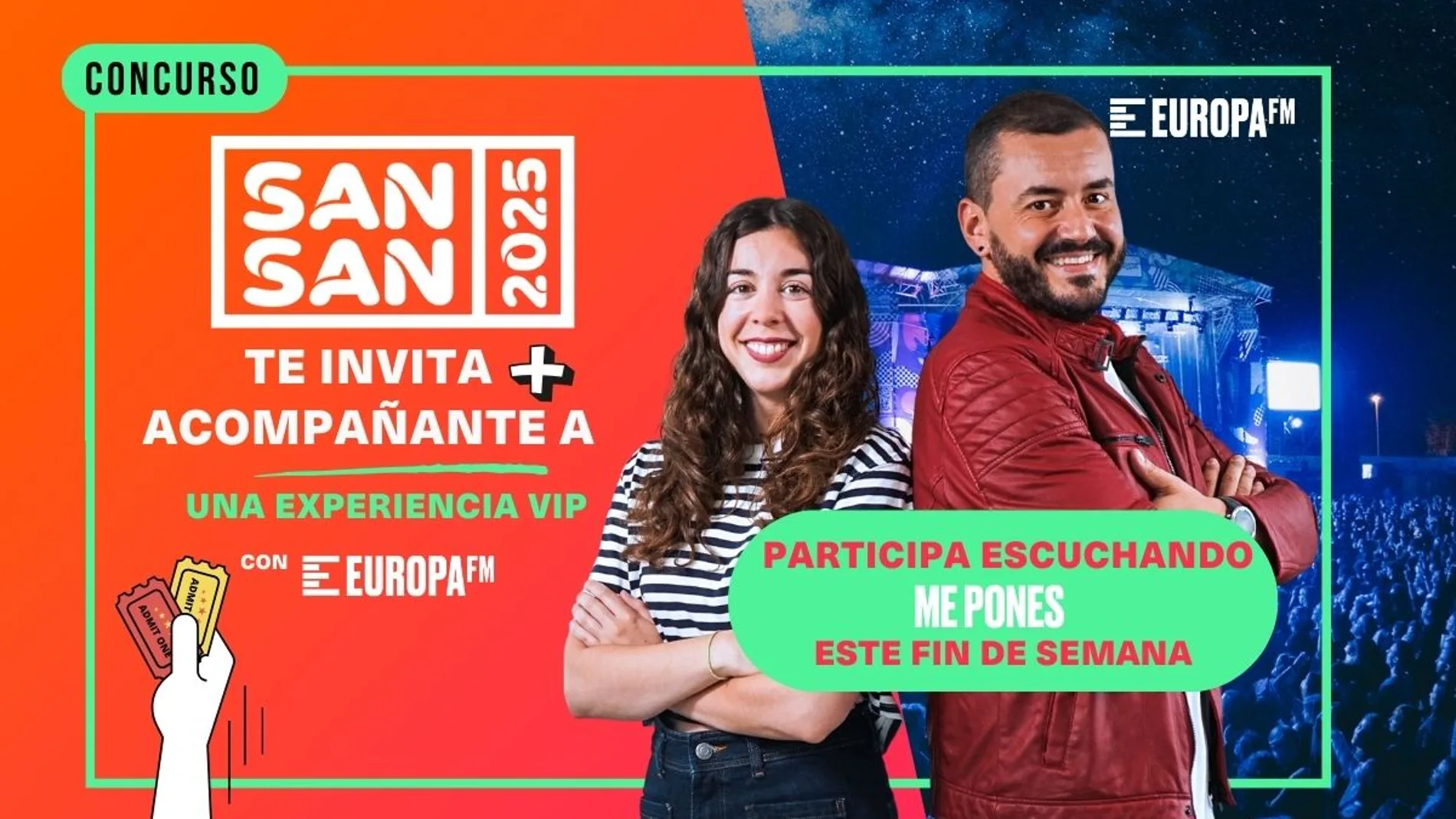 SanSan Festival te invita a vivir una experiencia VIP junto al acompañante que quieras SanSan Festival te invita a vivir una experiencia VIP junto al acompañante que quieras