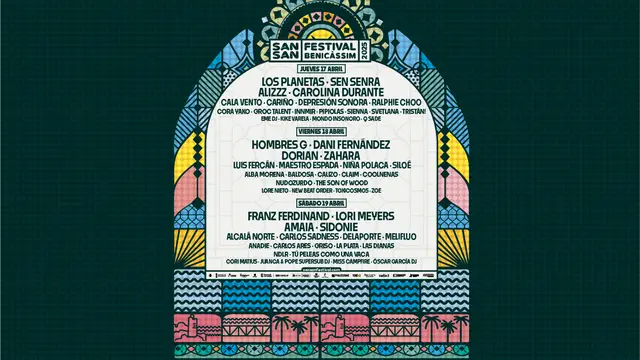 Esta es la programación del SanSan Festival 2025